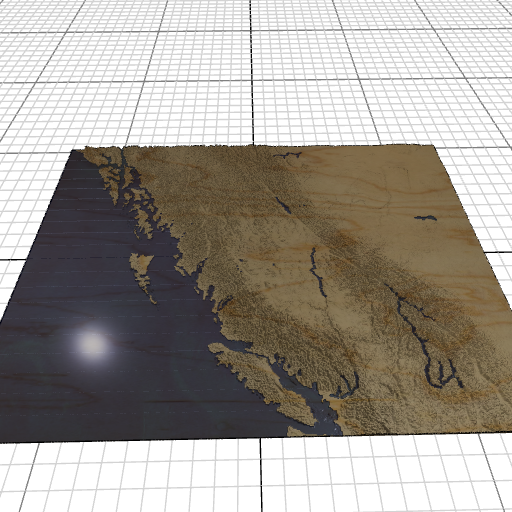 Custom 3d wooden map of