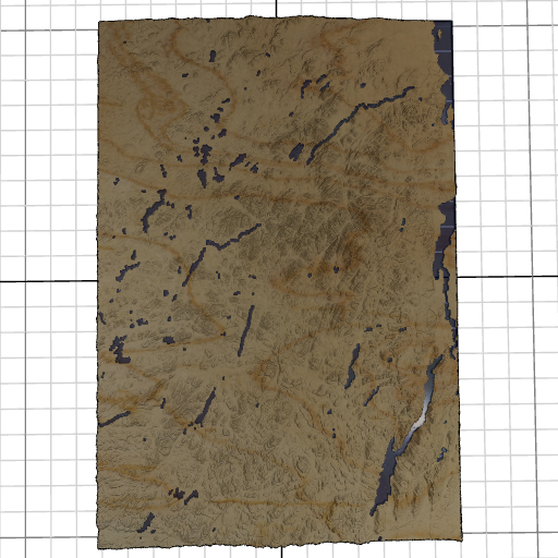 Custom 3d wooden map of Essex County,New York,United States