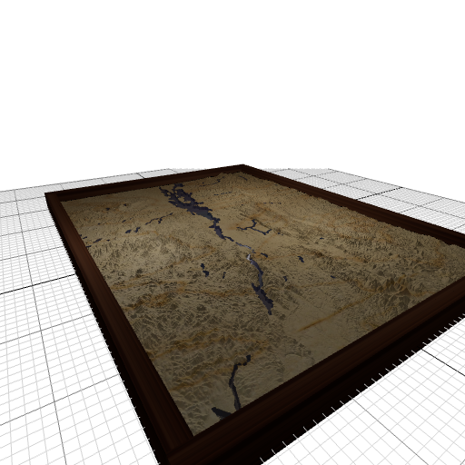 Custom 3d wooden map of Addison County,Vermont,United States