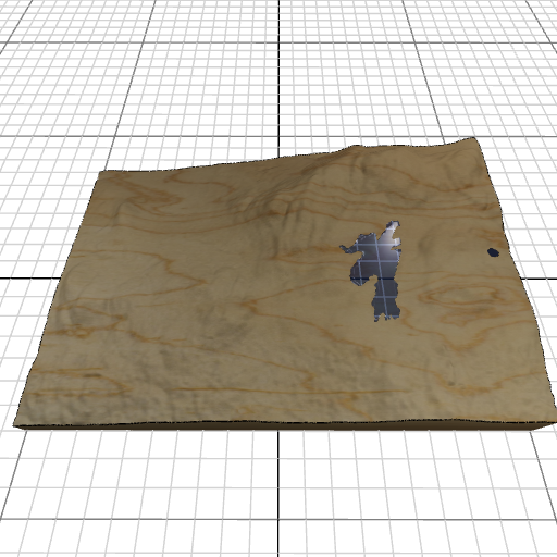Custom 3d wooden map of Caledonia County,Vermont,United States