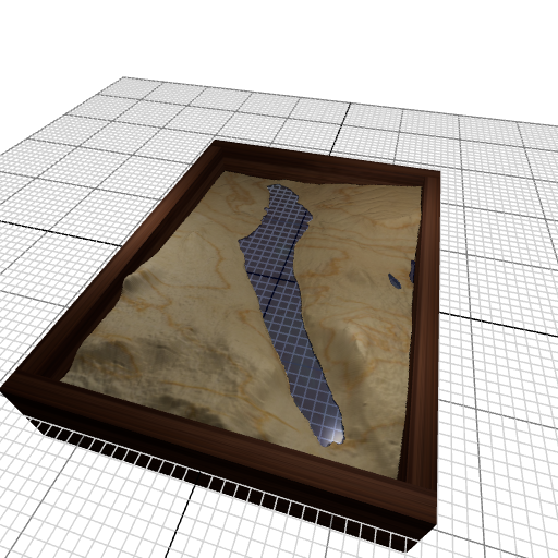 Custom 3d wooden map of Orleans County,Vermont,United States