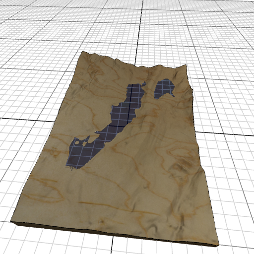 Custom 3d wooden map of Washington County,New York,United States