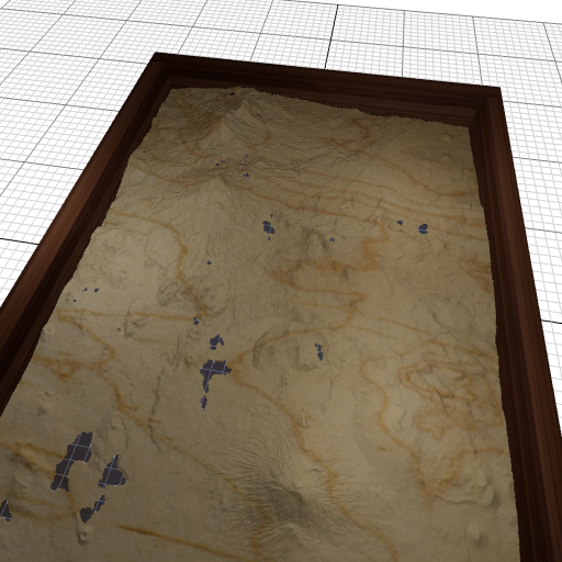 Custom 3d wooden map of Deschutes County,Oregon,United States