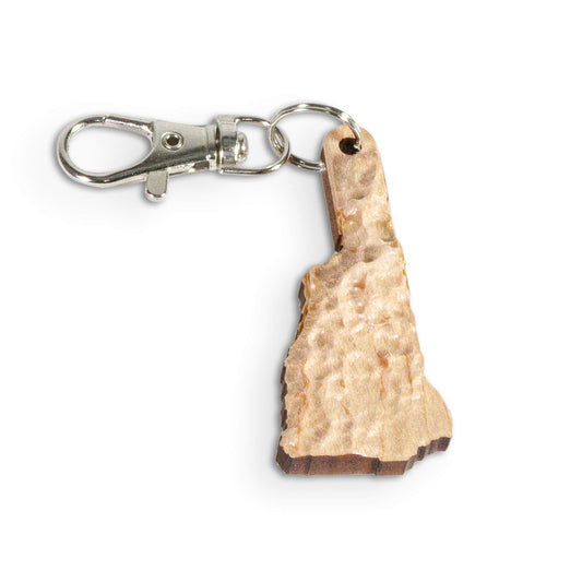 New Hampshire State topographic map keychain | Map Gift