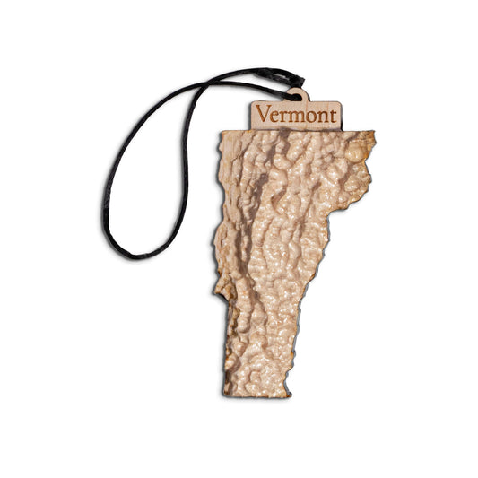 Vermont Ornament State Topographic Map | Holiday Gift