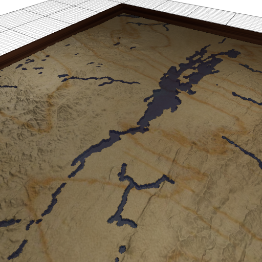 Custom 3d wooden map of Essex County,New York,United States