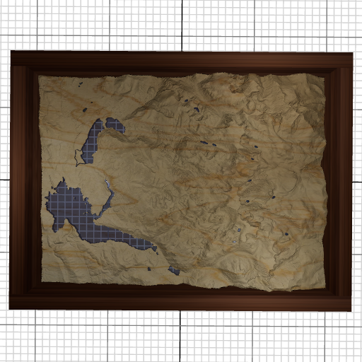 Custom 3d wooden map of Grand County,Colorado,United States
