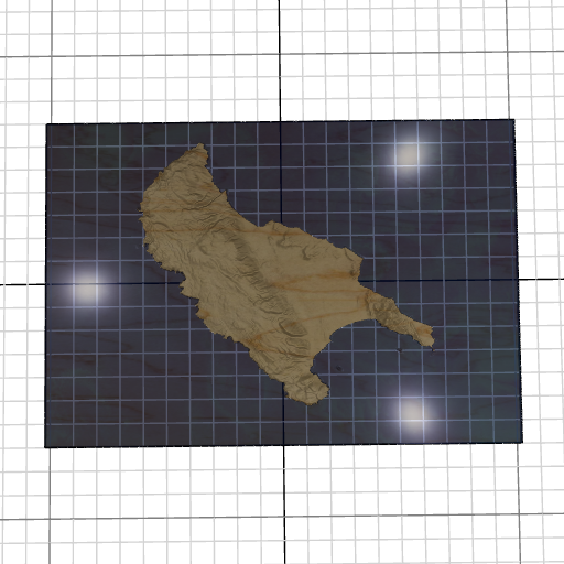 Custom 3d wooden map of Greece