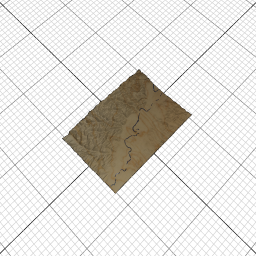 Custom 3d wooden map of Murghab,Badghis,Afghanistan