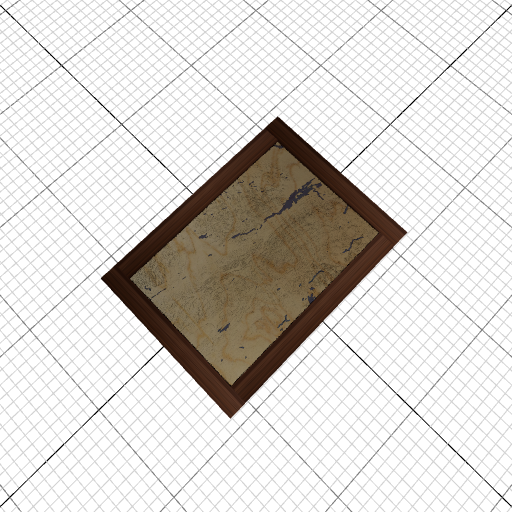 Custom 3d wooden map of Rutland County,Vermont,United States