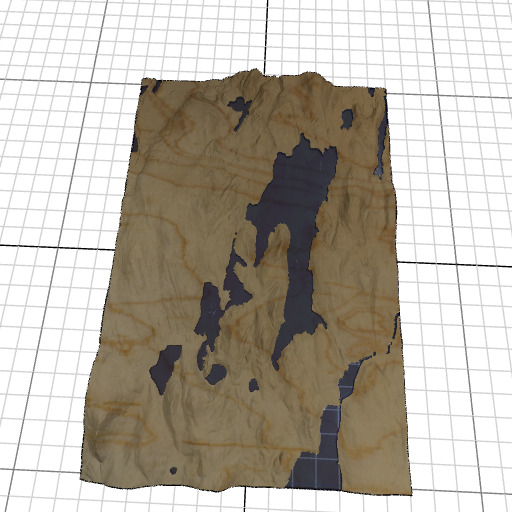 Custom 3d wooden map of Kennebec County,Maine,United States