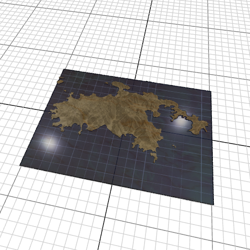 Custom 3d wooden map of Coral Bay,St. John,U.S. Virgin Islands