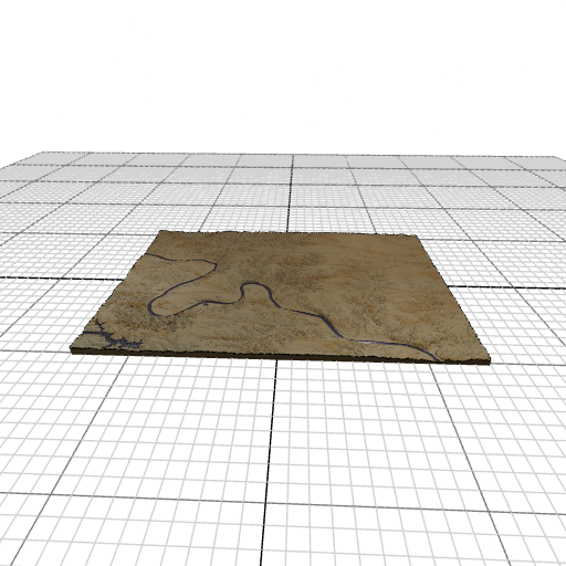 Custom 3d wooden map of Van Buren County,Iowa,United States