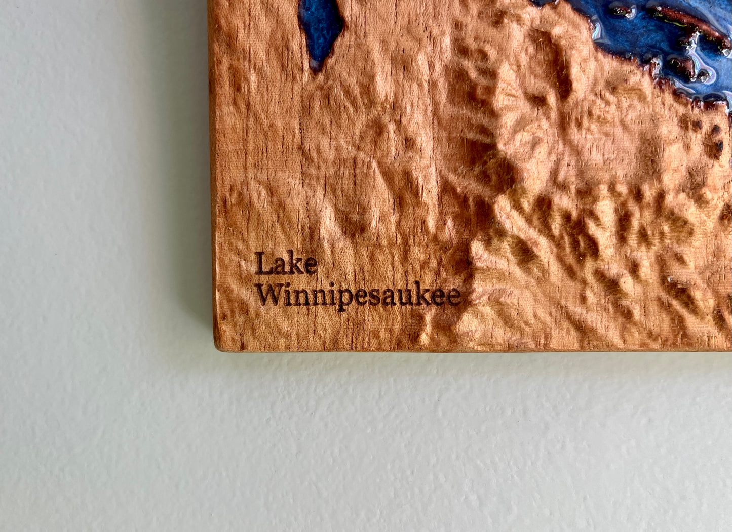 Lake Winnipesaukee Map | 3D Relief Map Decor | Unique Lake Winnipesaukee Map Gift | Gift For Him | Gift For Her | Lake Winnipesaukee Gift