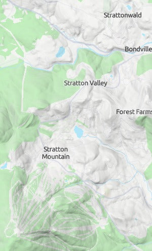 Custom 3d wooden map of Bennington County,Vermont,United States