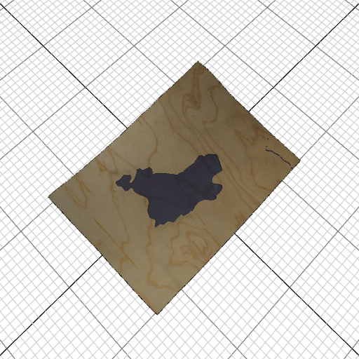 Custom 3d wooden map of Naugatuck Valley Planning Region,Connecticut,United States