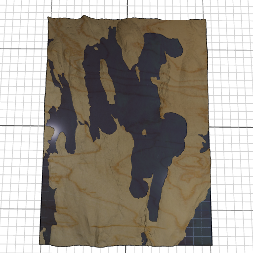 Custom 3d wooden map of Kennebec County,Maine,United States