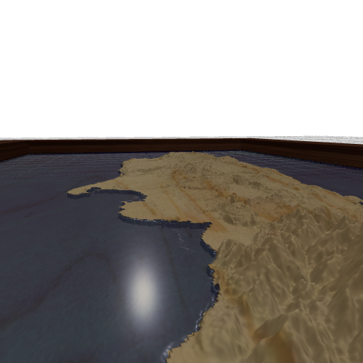 Custom 3d wooden map of Clarendon,Jamaica