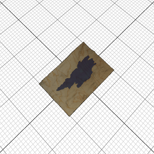 Custom 3d wooden map of Kennebec County,Maine,United States