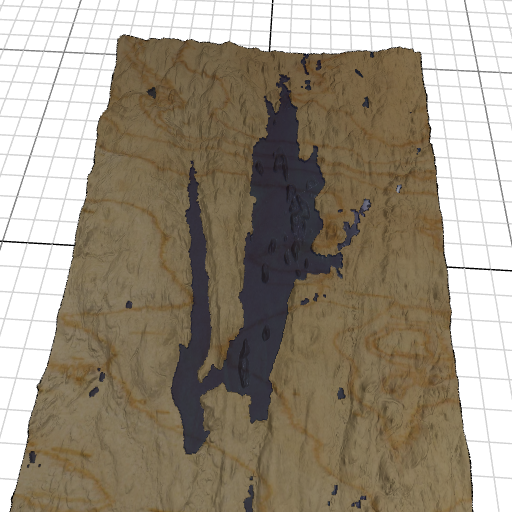 Custom 3d wooden map of Franklin County,Massachusetts,United States