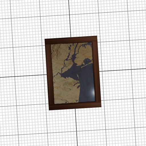 Custom 3d wooden map of Monmouth County,New Jersey,United States