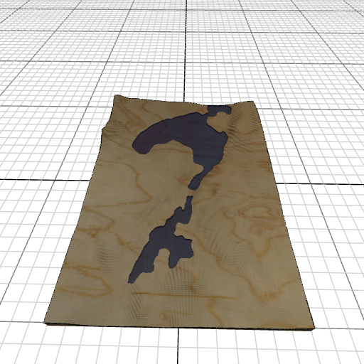 Custom 3d wooden map of Worcester County,Massachusetts,United States