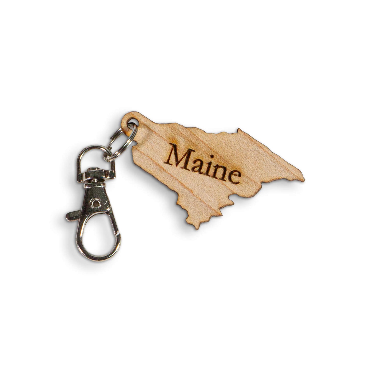 Maine State Keychain topographic map | Maine Map Gift