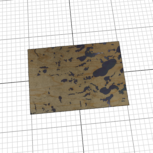 Custom 3d wooden map of Otter Tail County,Minnesota,United States