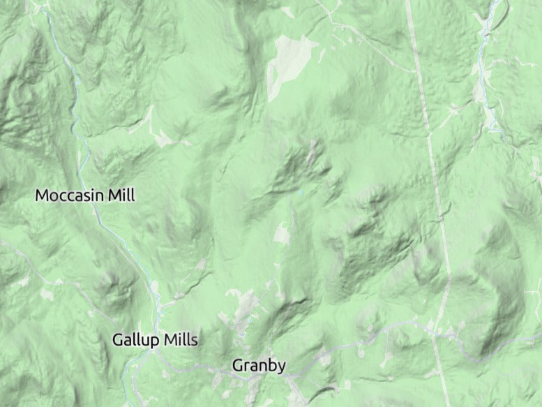Custom 3d wooden map of Essex County,Vermont,United States