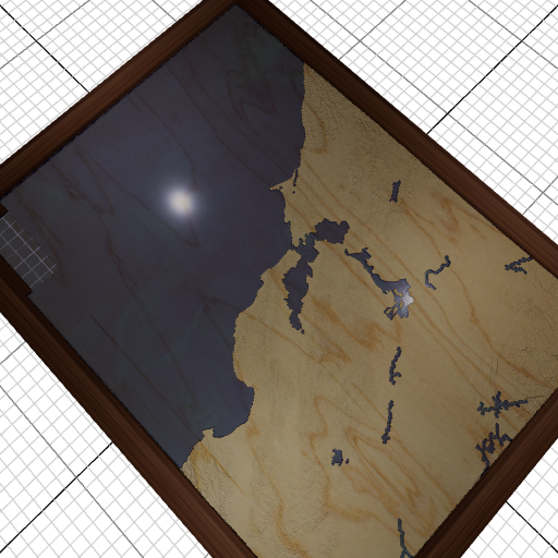 Custom 3d wooden map of San Mateo County,California,United States