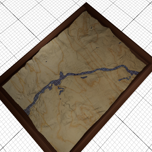 Custom 3d wooden map of Grafton County,New Hampshire,United States