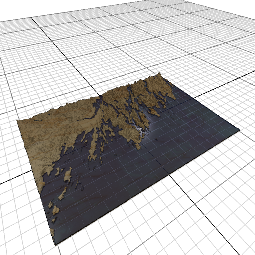 Custom 3d wooden map of Sagadahoc County,Maine,United States
