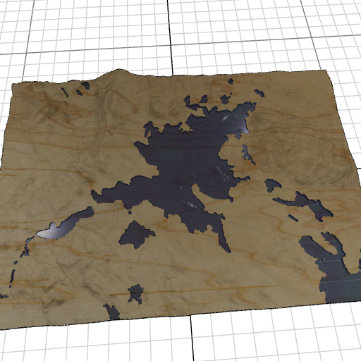 Custom 3d wooden map of Grafton County,New Hampshire,United States