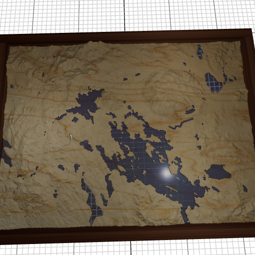 Custom 3d wooden map of Carroll County,New Hampshire,United States