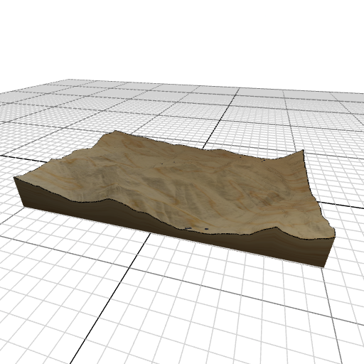 Custom 3d wooden map of Summit County,Colorado,United States