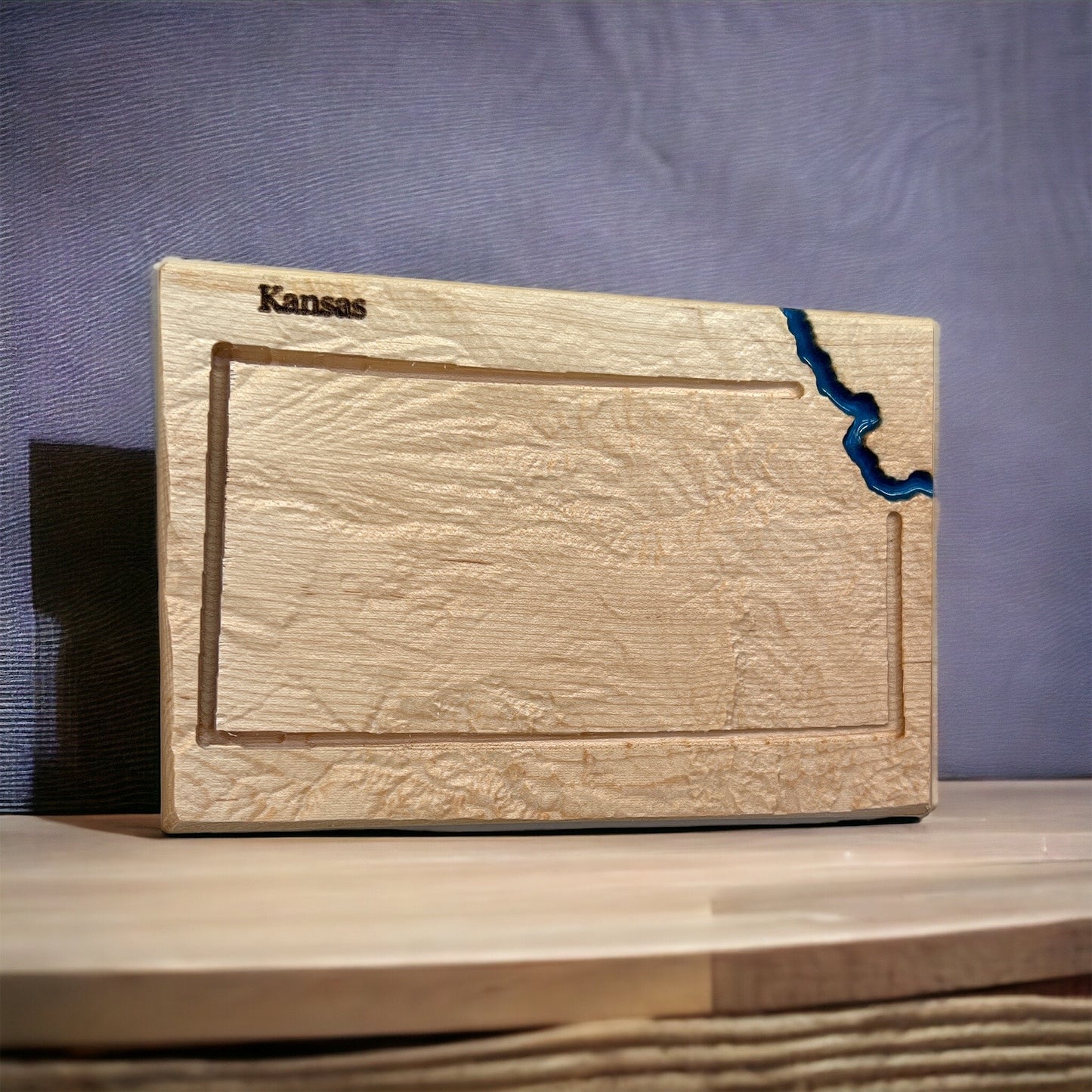 Kansas Wood Map | 3D Relief Map Decor | Unique Wedding Birthday Housewarming Anniversary | Gift For Him | Gift For Her | Kansas Gift