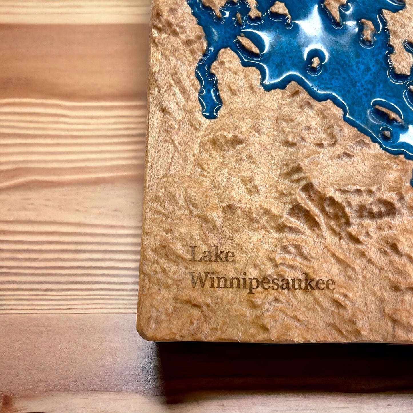 Lake Winnipesaukee Decor | 3D Relief Map | Unique Wedding Birthday Housewarming Anniversary Gift | Lake | Outdoors | New Hampshire Gifts