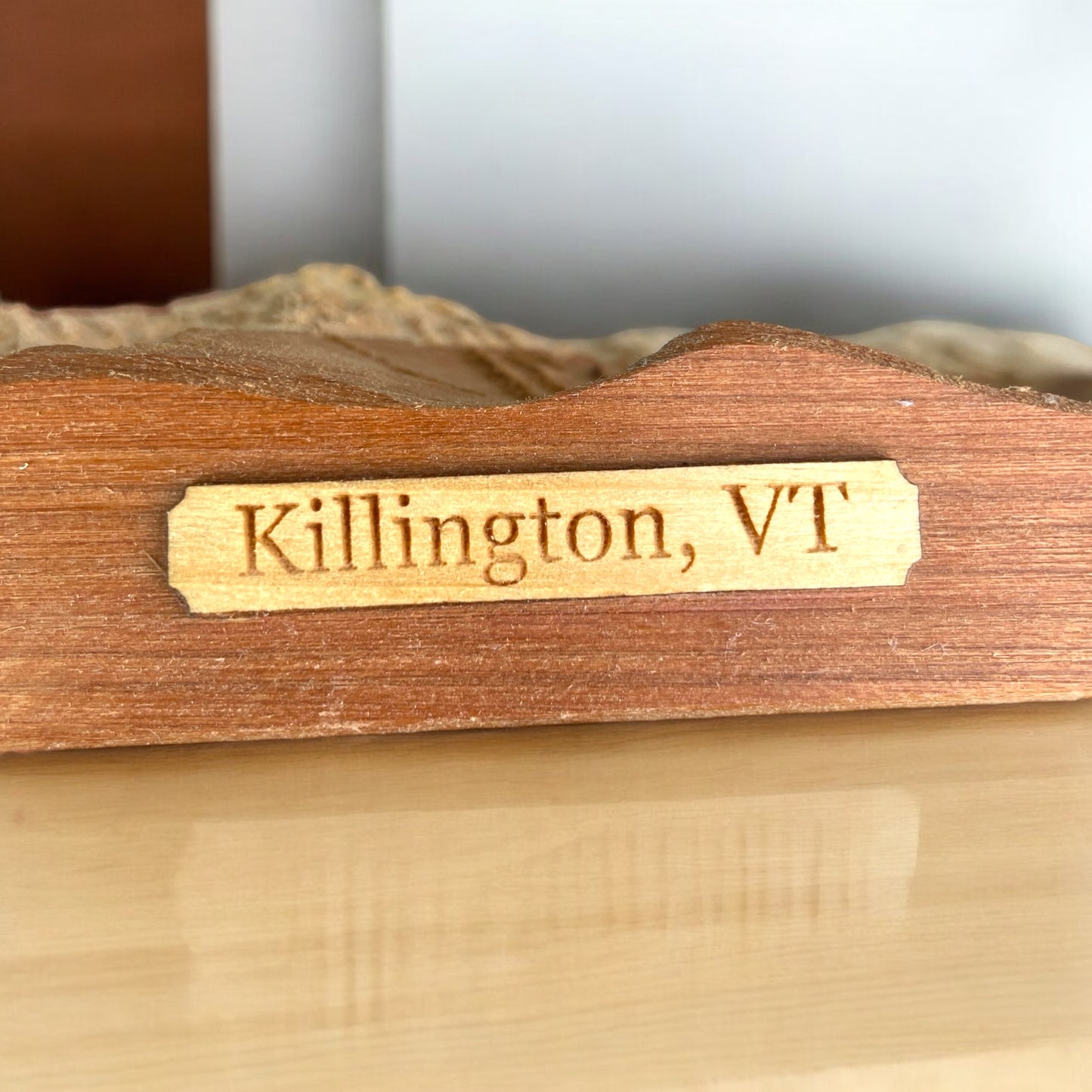 Killington Map | Treeline Terrains | Ski Gift | 3D Relief Map | Killington VT | Vermont Ski Gift | 3D Topographic Wood Map | Unique Gift