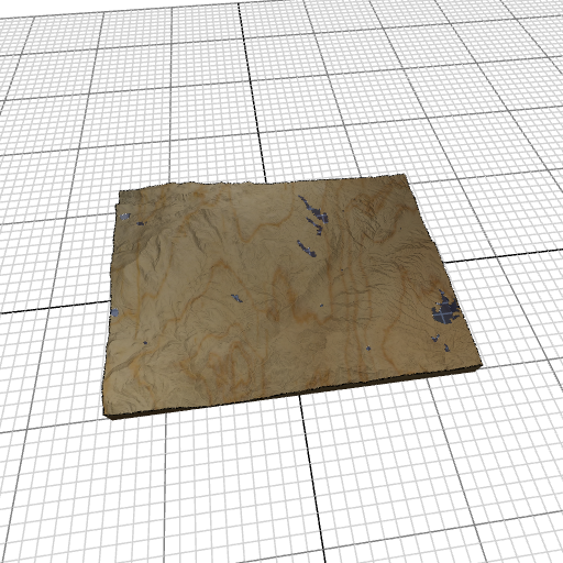 Custom 3d wooden map of El Paso County,Colorado,United States