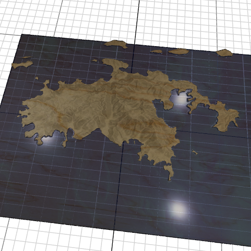 Custom 3d wooden map of Coral Bay,St. John,U.S. Virgin Islands