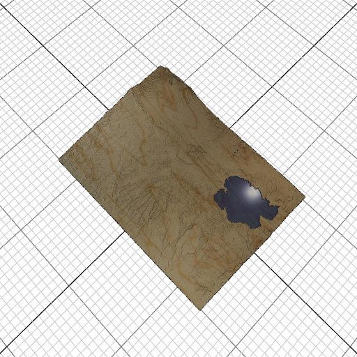 Custom 3d wooden map of San Salvador Sur,San Salvador Department,El Salvador