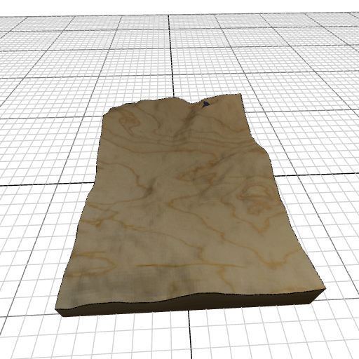 Custom 3d wooden map of Fornos de Algodres,Guarda District,Portugal
