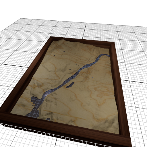 Custom 3d wooden map of Windsor County,Vermont,United States