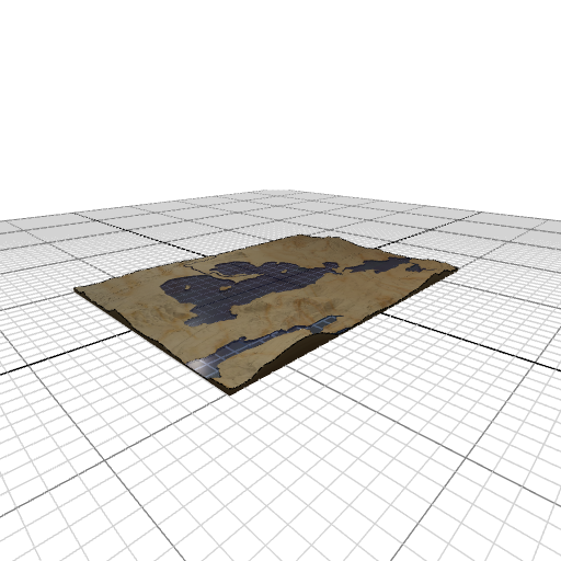 Custom 3d wooden map of Kennebec County,Maine,United States