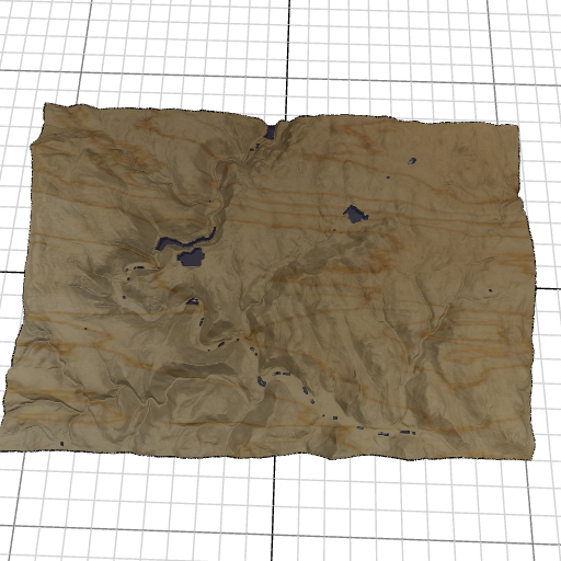 Custom 3d wooden map of Franklin County,Massachusetts,United States