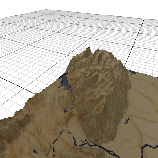 Custom 3d wooden map of Flathead County,Montana,United States