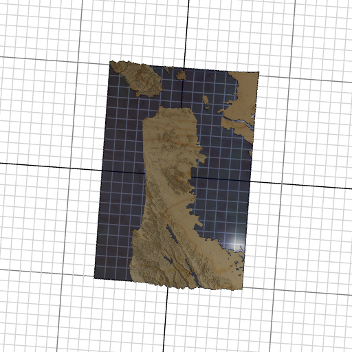Custom 3d wooden map of San Mateo County,California,United States