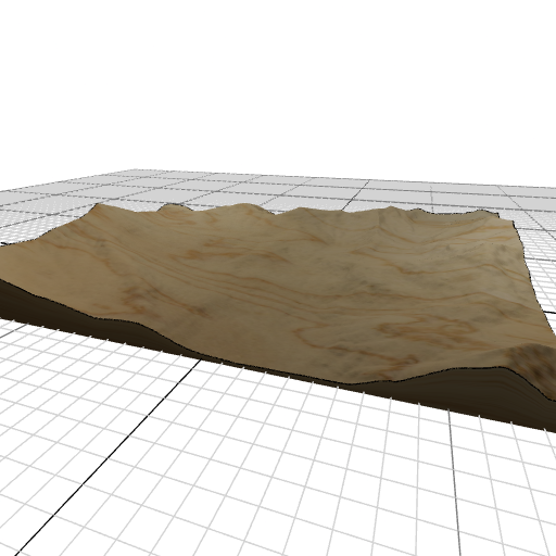 Custom 3d wooden map of Salt Lake County,Utah,United States