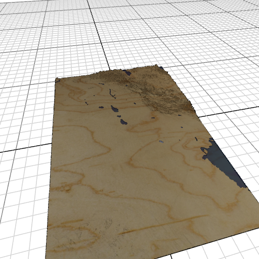 Custom 3d wooden map of Najaf,Najaf Governorate,Iraq