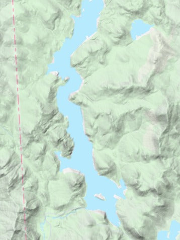 Custom 3d wooden map of Oxford County,Maine,United States